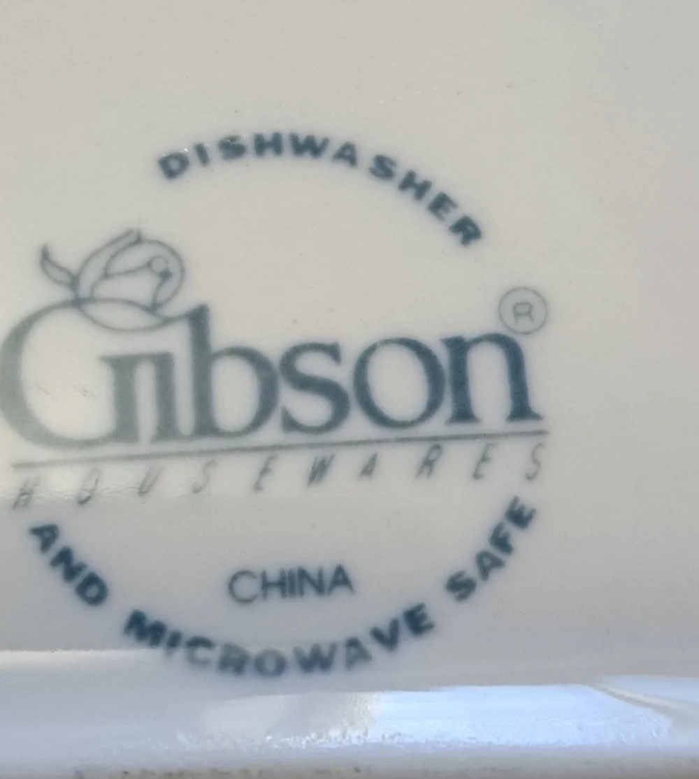 Gibson China Turkey Platter   Size 13